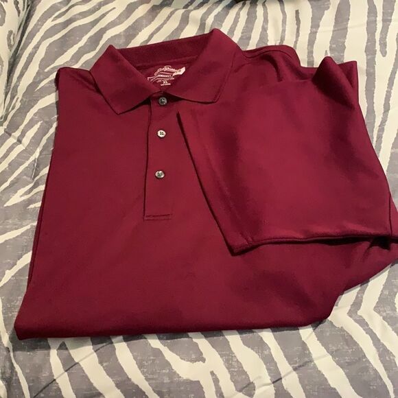 Beautiful Burgundy Polo Shirt NWOT - Picture 4 of 4